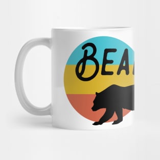 Retro-ish Bear Lake Mug